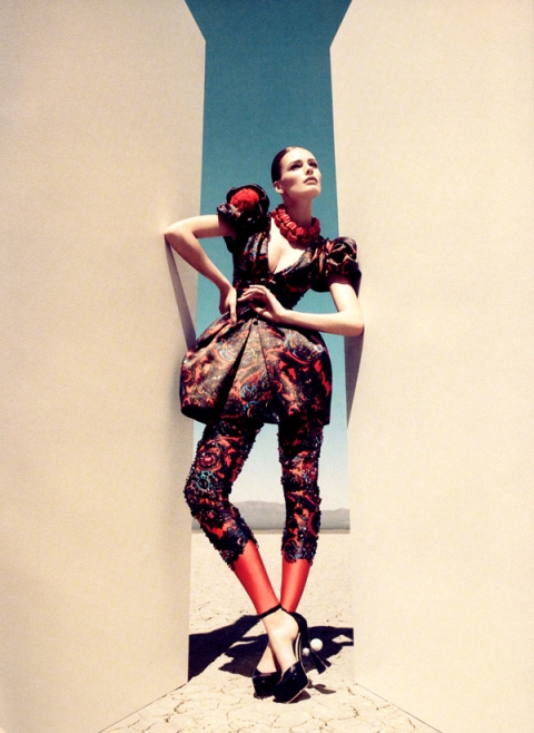 ���������� ����� ����������� Edita Vilkeviciute ��� Harper�s Bazaar