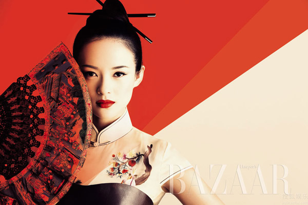 ���������� ���� ��� � Zhang Ziyi �P! ��� ���������� Harper`s Bazaar  