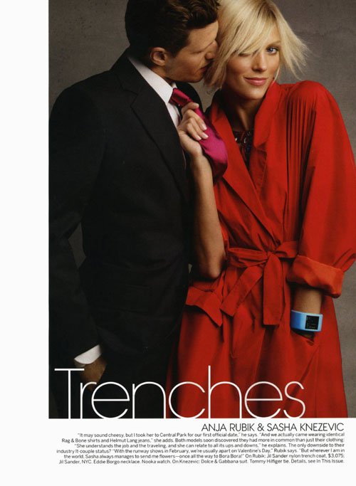 ��� ���������� � Vogue US, ������� 2011