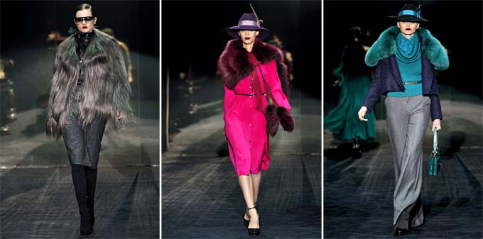 ������ ���� � ������: Gucci Fall 2011