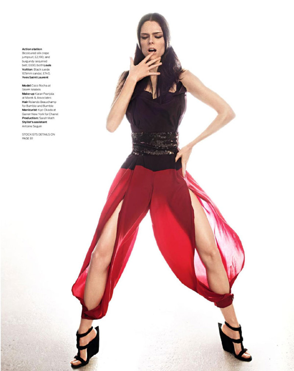 ��� ���������� ���� ���� Coco Rocha.