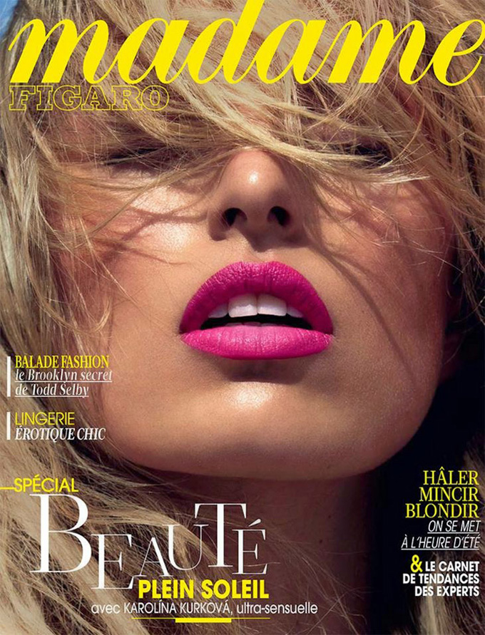 �������� ������� � ������� Madame Figaro. ���� � ������ Karolina Kurkova