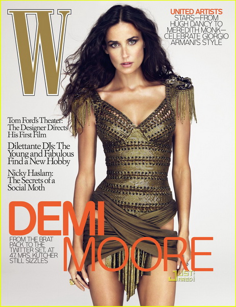 Деми Мур Demi Moor на обложке W Magazine Деми Мур Demi Moor на обложке W Magazine