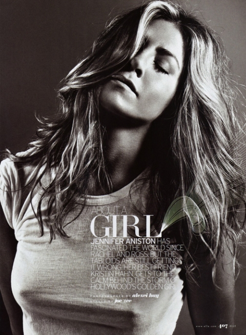 �������� ������� Jennifer Aniston ��� Elle US