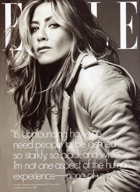 �������� ������� Jennifer Aniston ��� Elle US