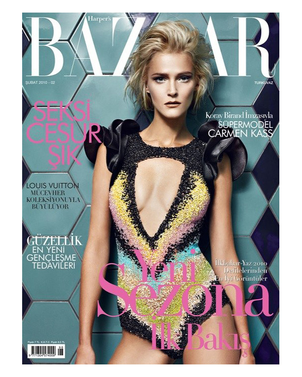 ������ ���� Carmen Kass � �������� Harper's Bazaar. Dazed in Instanbul