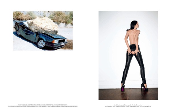 ���������� ������� Mariacarla Boscono � �������� ������� ������� Vogue