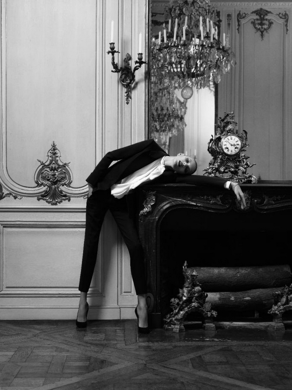 ��� ����� Anja Rubik ��� ����������� Vogue Paris