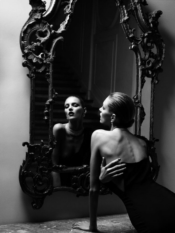 ��� ����� Anja Rubik ��� ����������� Vogue Paris