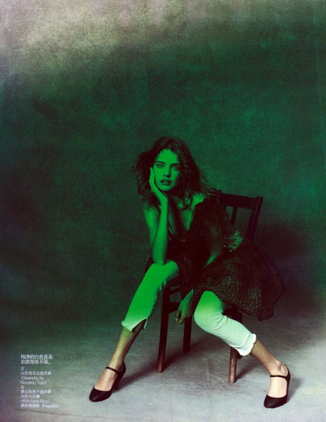 ������� �������� Natalia Vodianova � Vogue China