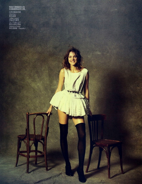 ������� �������� Natalia Vodianova � Vogue China