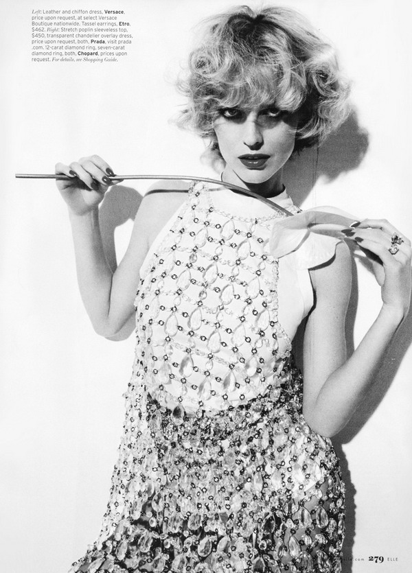 ��� ��������� Eva Herzigova ��� Elle US 