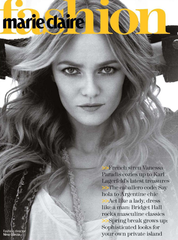 ������� ������ Vanessa Paradis � Marie Claire US