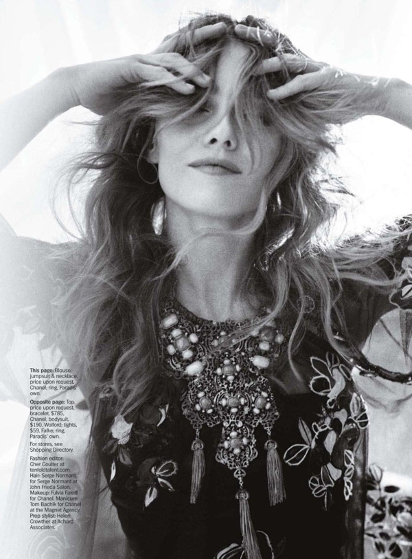 Ванесса Паради Vanessa Paradis в Marie Claire US Ванесса Паради Vanessa Paradis в Marie Claire US