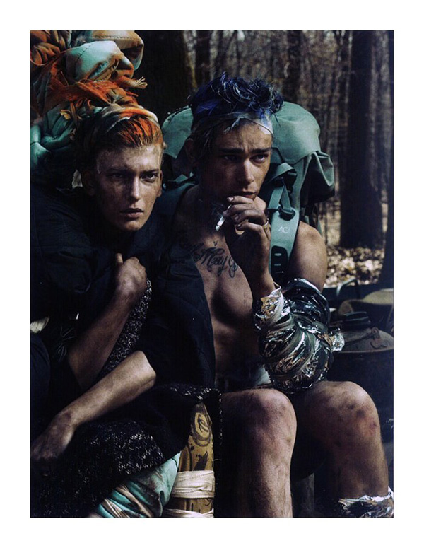 ��� ��������� Eva Herzigova � Vogue Italia