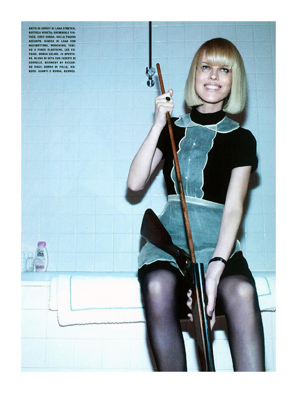 ��� ��������� Eva Herzigova � Vogue Italia
