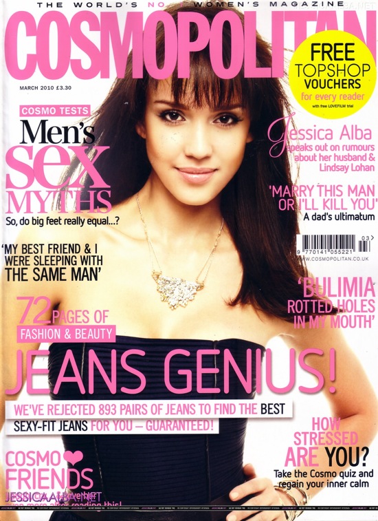 �������� ����� Jessica Alba � �������� Tatler UK, ELLE Korea 