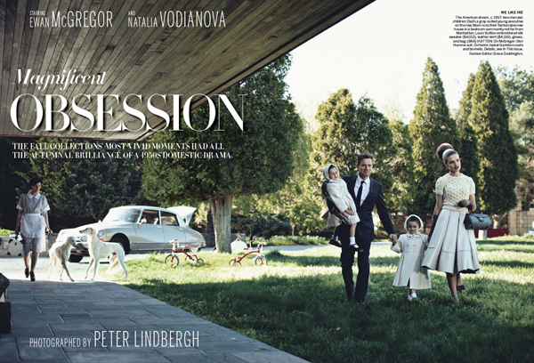 Водянова Natalia Vodianova и МакГрегор Ewan McGregor в Vogue US Водянова Natalia Vodianova и МакГрегор Ewan McGregor в Vogue US