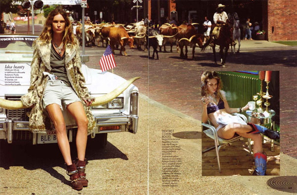 ���� ������ Erin Wasson � ������ � Elle Italia