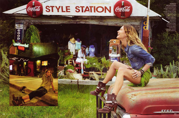 Эрин Уотсон Erin Wasson в Техасе и Elle Italia Эрин Уотсон Erin Wasson в Техасе и Elle Italia