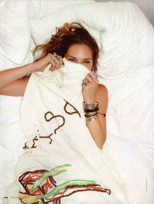 ���� ������ Erin Wasson � ������ � Elle Italia
