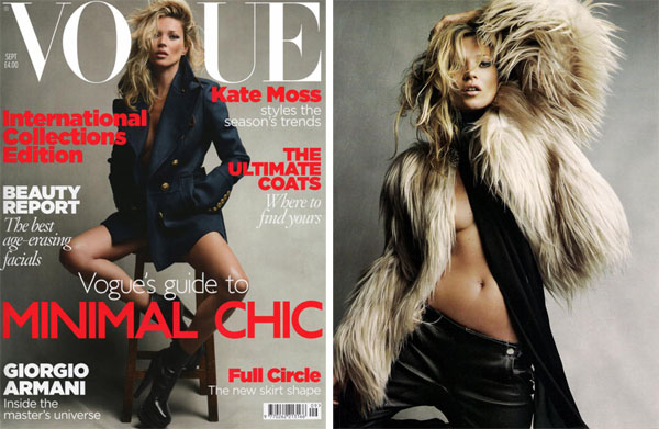 Kate Moss Factor � ���������� Vogue 