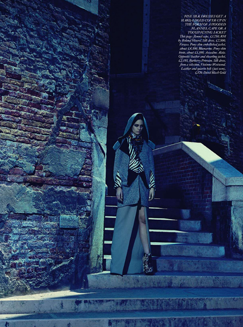 ������ ����� � Harper's Bazaar UK c �������� ����������� Vanessa Hegelmaier