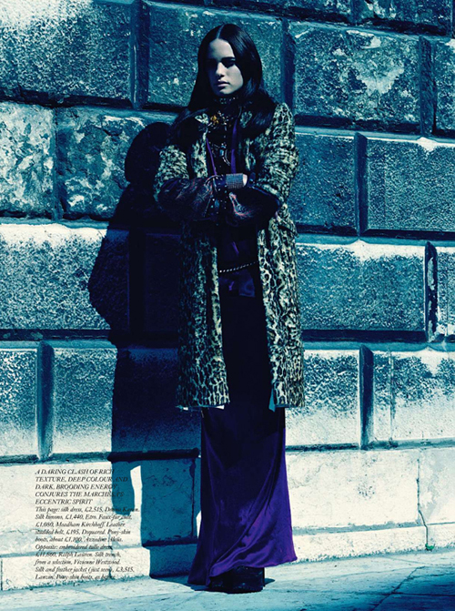 ������ ����� � Harper's Bazaar UK c �������� ����������� Vanessa Hegelmaier