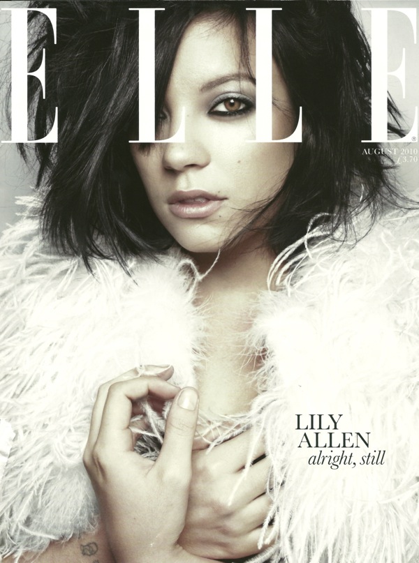 ���� ����� Lily Allen � ������� ELLE ����� ���������� ��������