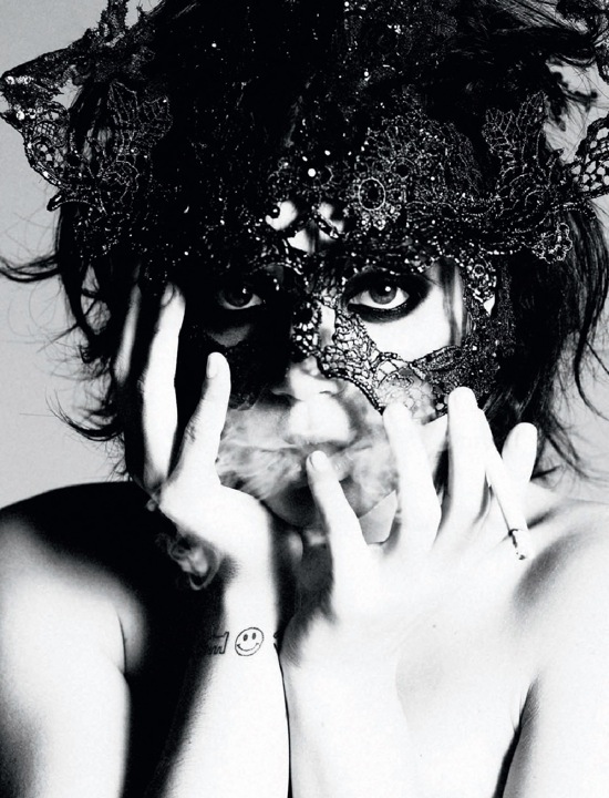 ���� ����� Lily Allen � ������� ELLE ����� ���������� ��������
