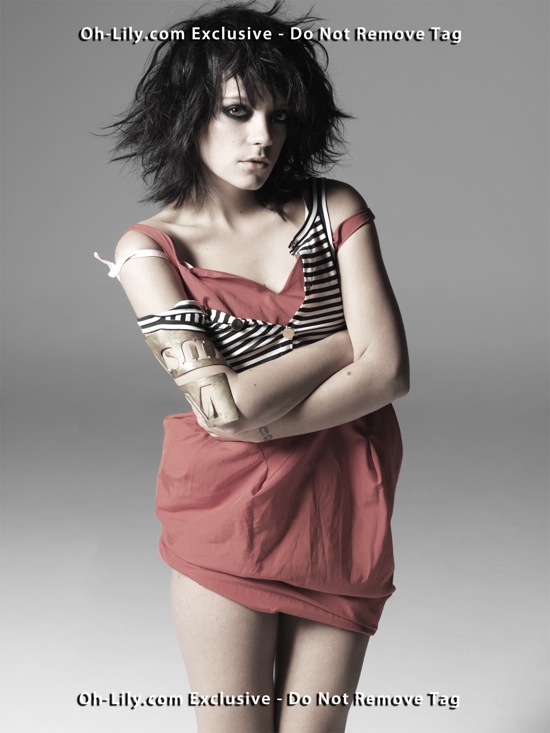 ���� ����� Lily Allen � ������� ELLE ����� ���������� ��������