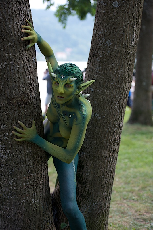 ������������� ��������� ����-���� World Bodypainting Festival  2010 ���� � ������ ��������, �������