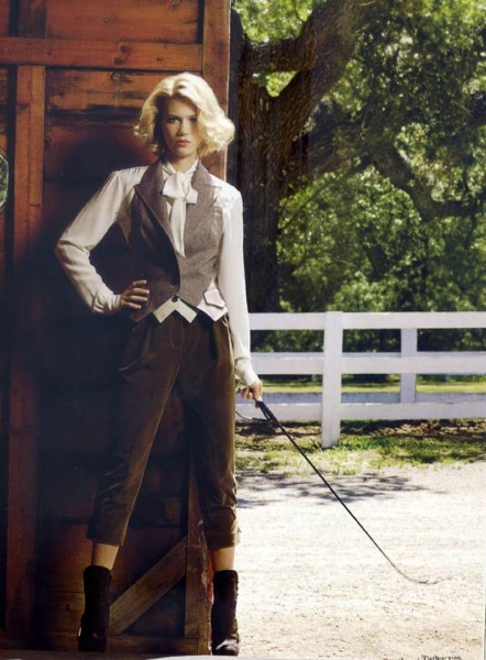 �������� ����� January Jones � Tatler 