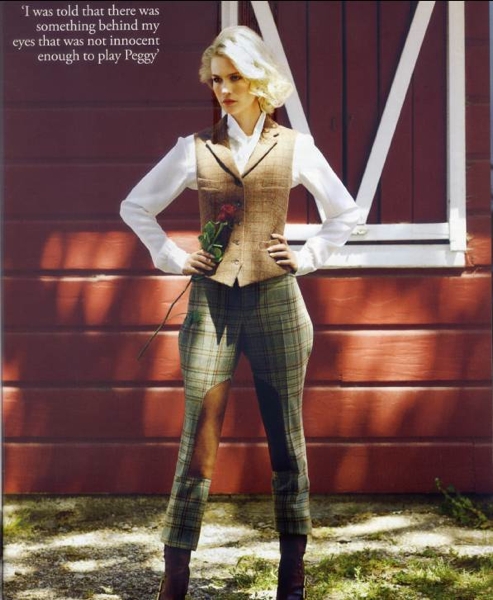 �������� ����� January Jones � Tatler 