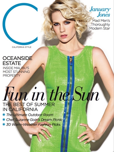 �������� ����� January Jones � Tatler 