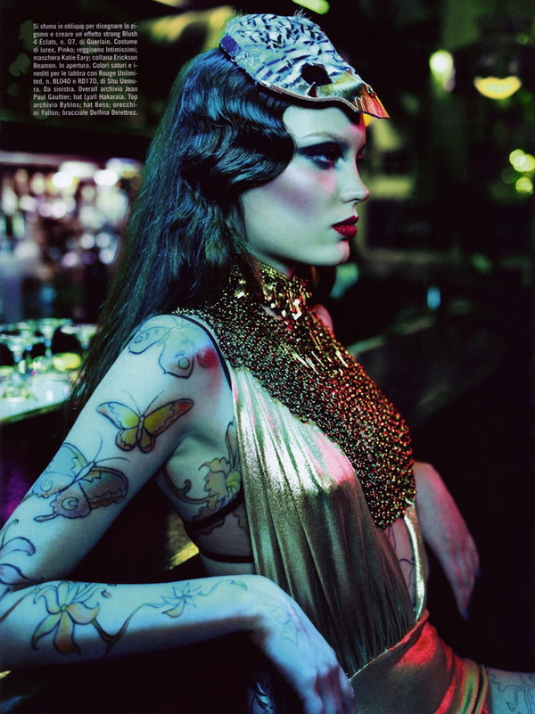 ���� ��������� Naty Chabanenko � ���� ��������� Ranya Mordanova � Vogue Italia