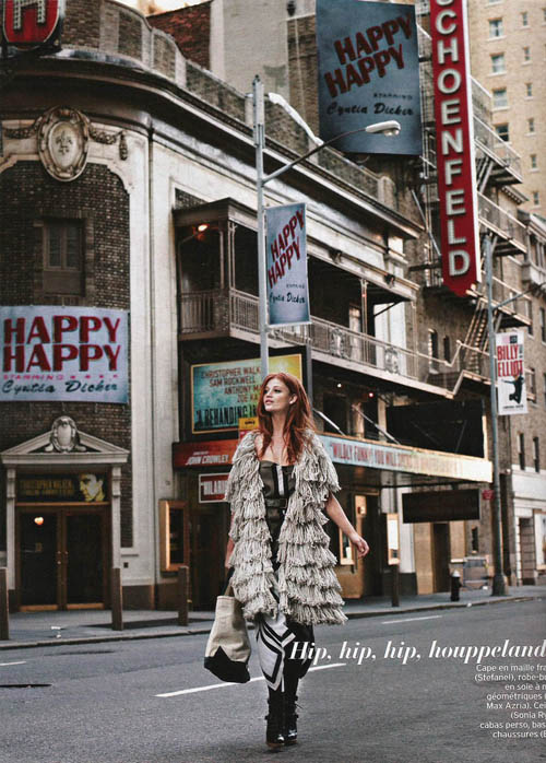 ��������� ������ ����� Cintia Dicker � Marie Claire France 