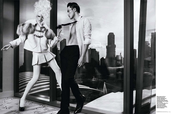 ����� �������� � Harper's Bazaar Singapore