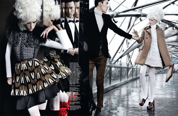 ����� �������� � Harper's Bazaar Singapore