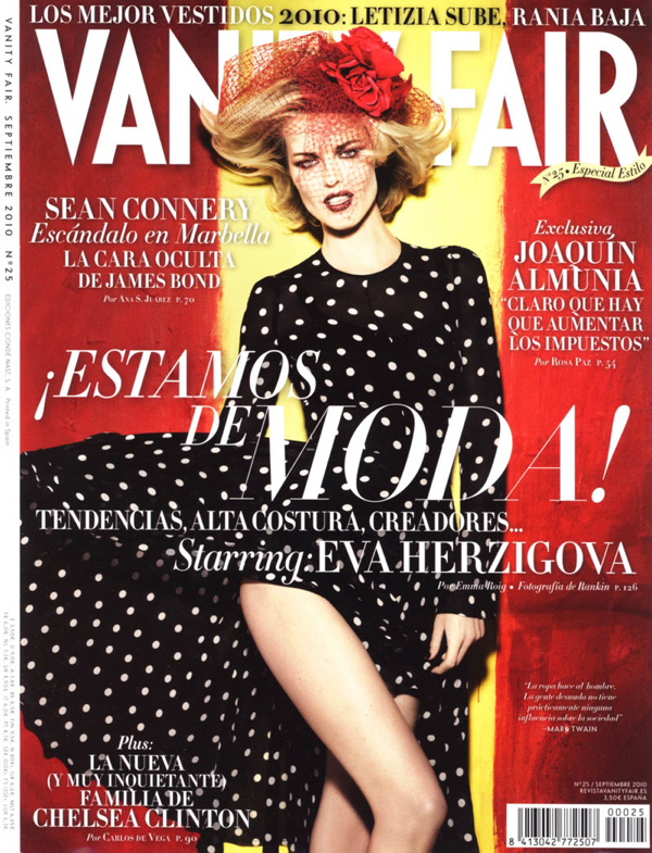 ��� ��������� Eva Herzigova � Vanity Fair Spain