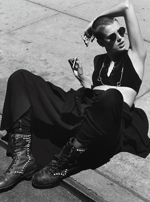 ������ ��� Agyness Deyn �� ������� ������� ����� 
