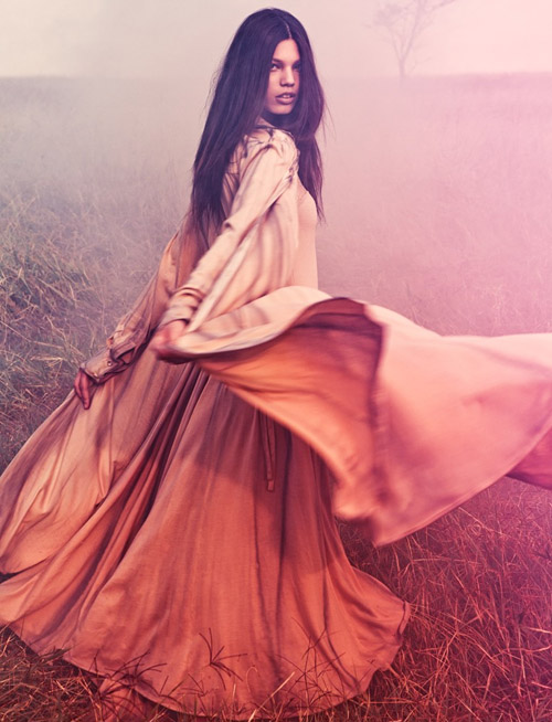 ������ ������� Paolla Rahmeier � ����������� Marie Claire