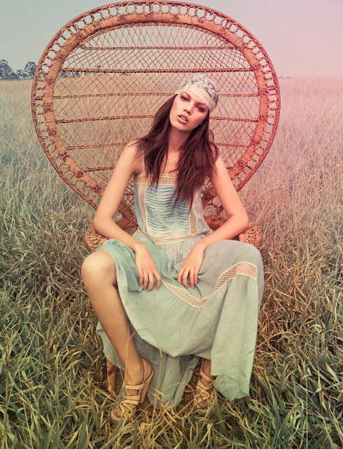 ������ ������� Paolla Rahmeier � ����������� Marie Claire