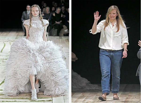 ������ ���� � ������: Alexander McQueen Spring 2011