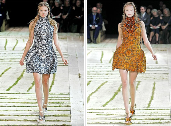 ������ ���� � ������: Alexander McQueen Spring 2011