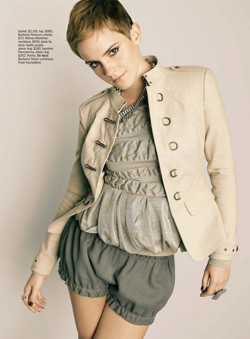 Эмма Уотсон Emma Watson в Marie Claire US Эмма Уотсон Emma Watson в Marie Claire US
