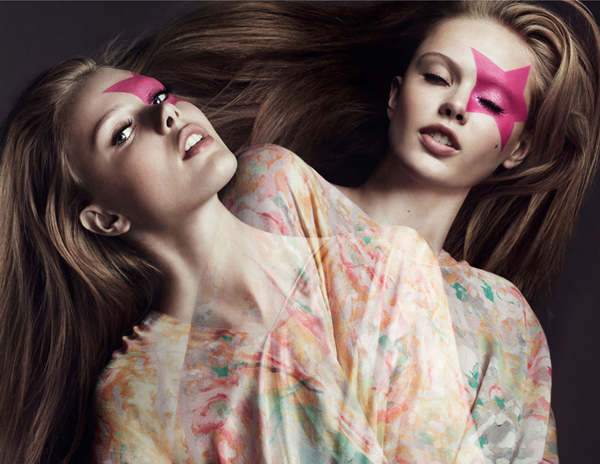 Шведская модель Frida Gustavsson Фрида Густавссон для Vogue UK Шведская модель Frida Gustavsson Фрида Густавссон для Vogue UK