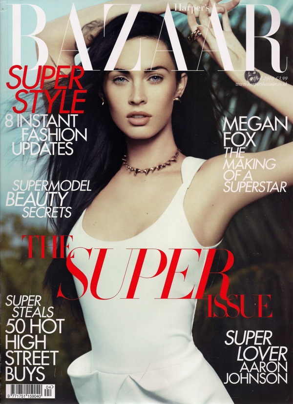 ����� ���� Megan Fox ��� ������� Harper's Bazaar 