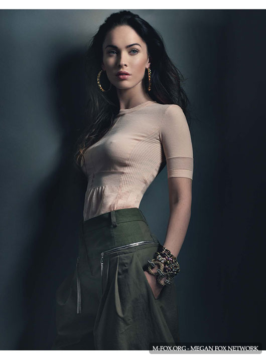 ����� ���� Megan Fox ��� ������� Harper's Bazaar 