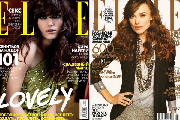 ���� ������ Keira Knightley ��� ������� ELLE